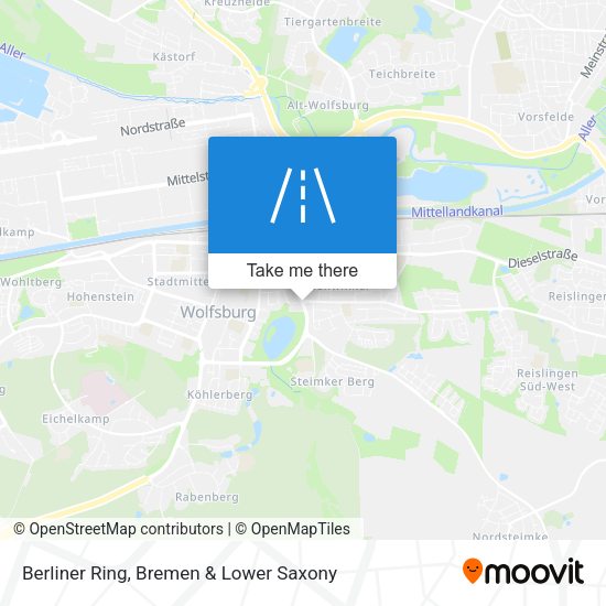 Berliner Ring map