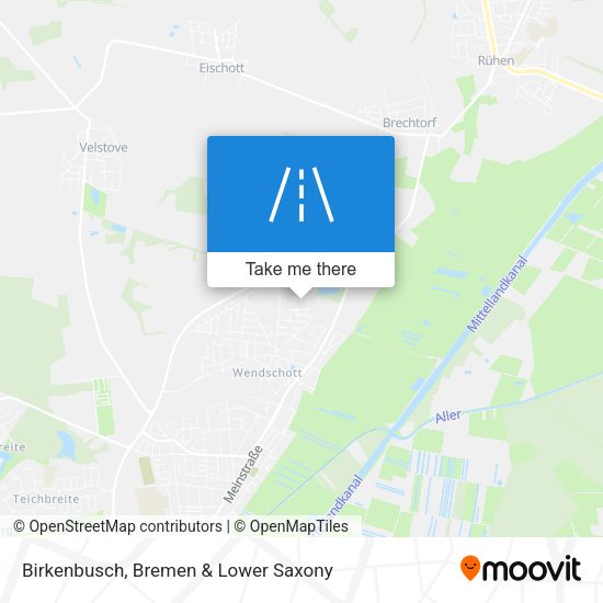 Birkenbusch map