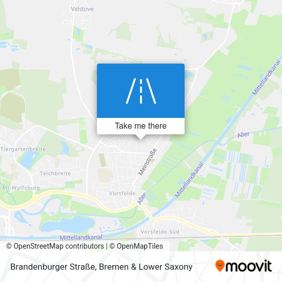 Brandenburger Straße map