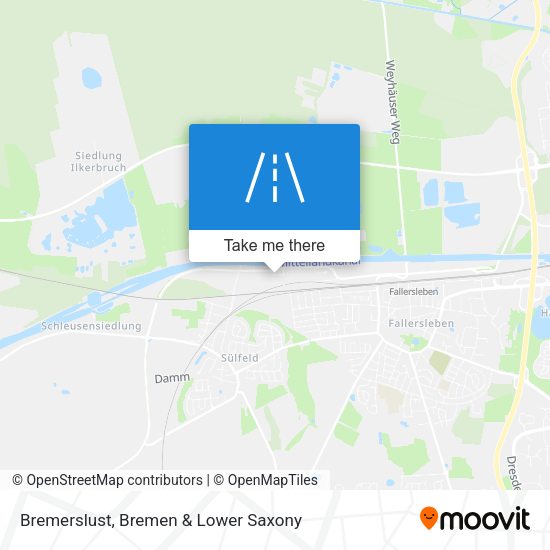 Bremerslust map