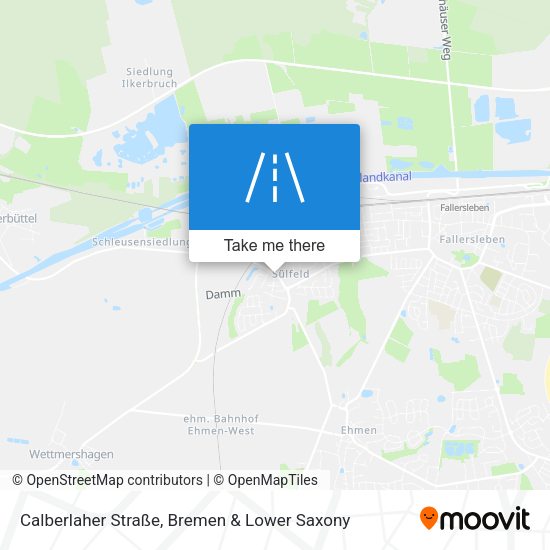 Calberlaher Straße map