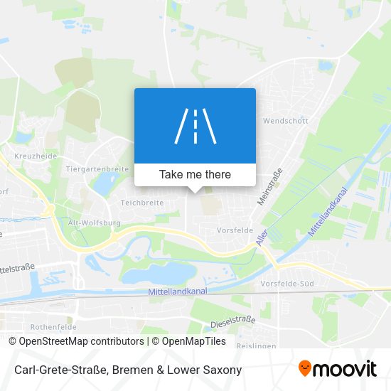 Carl-Grete-Straße map