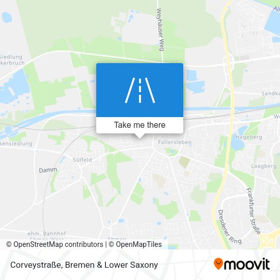 Corveystraße map