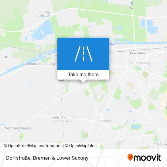 Dorfstraße map