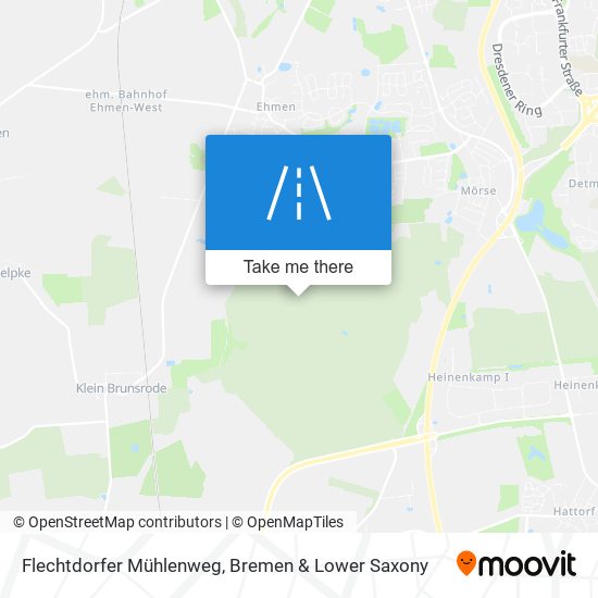Flechtdorfer Mühlenweg map