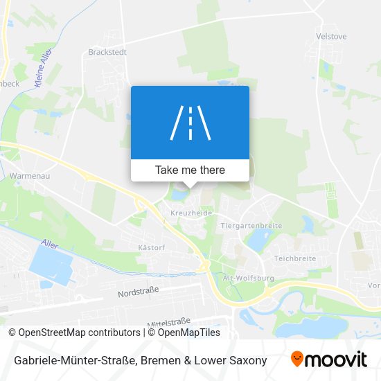 Gabriele-Münter-Straße map