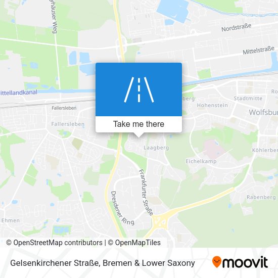 Gelsenkirchener Straße map