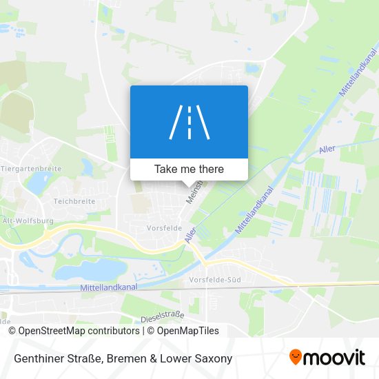 Genthiner Straße map