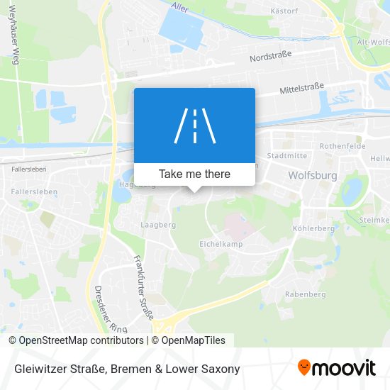 Gleiwitzer Straße map