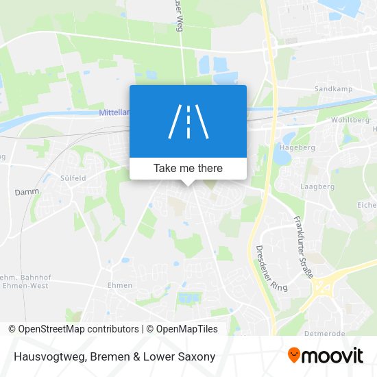 Hausvogtweg map