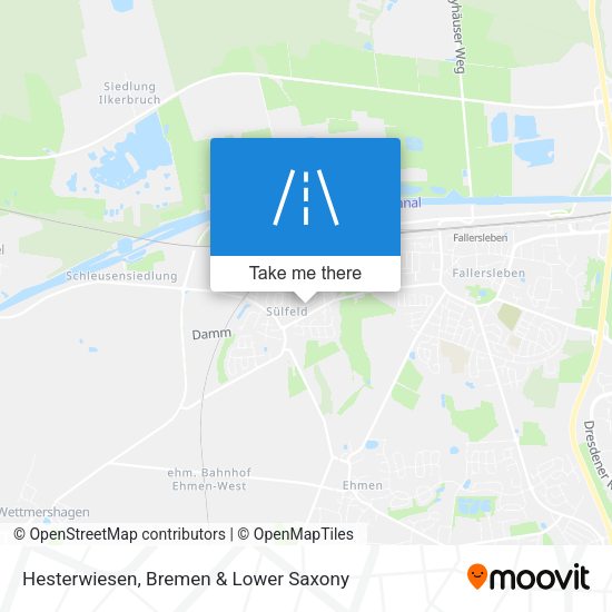 Hesterwiesen map