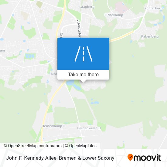 John-F.-Kennedy-Allee map