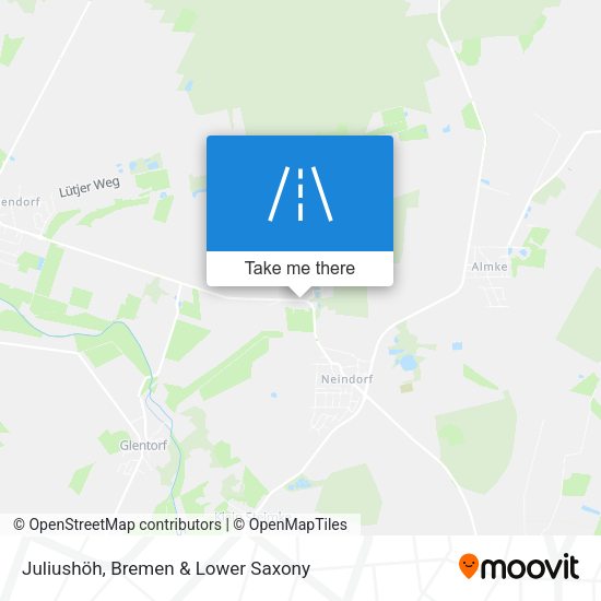 Juliushöh map