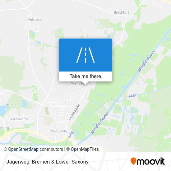 Jägerweg map