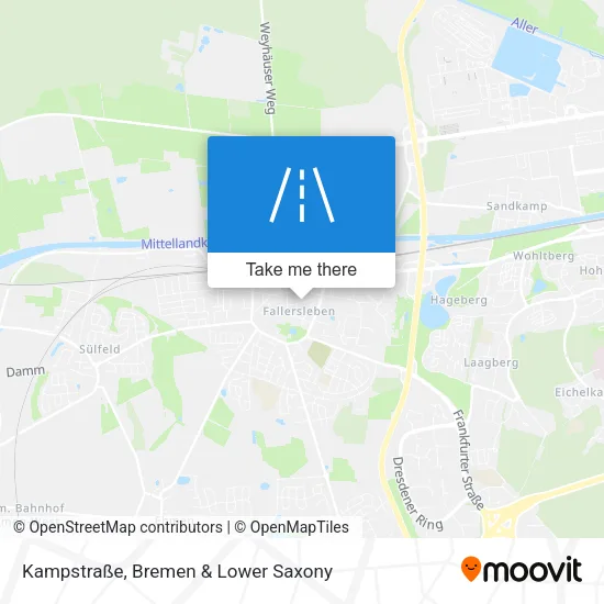 Карта Kampstraße
