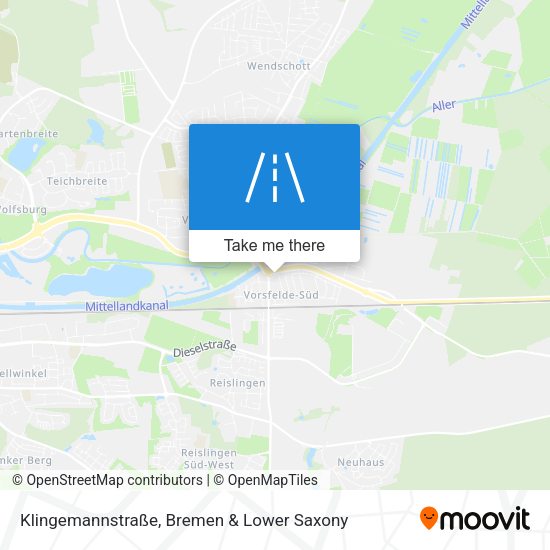 Klingemannstraße map