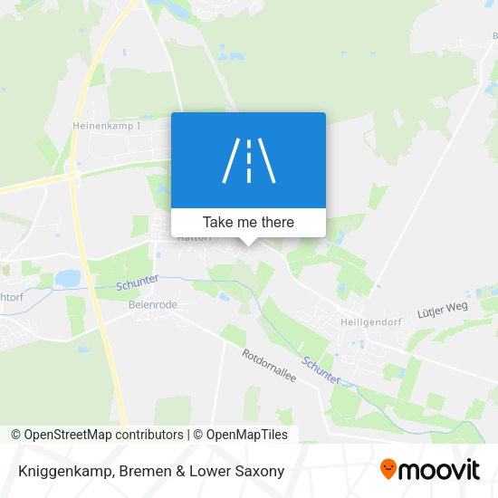 Kniggenkamp map