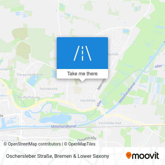 Oschersleber Straße map