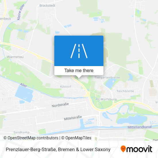 Prenzlauer-Berg-Straße map