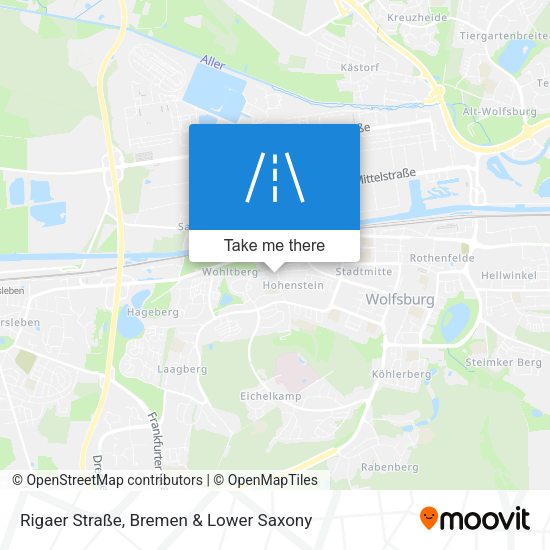 Rigaer Straße map