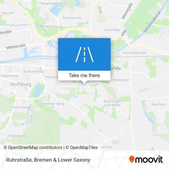 Ruhrstraße map