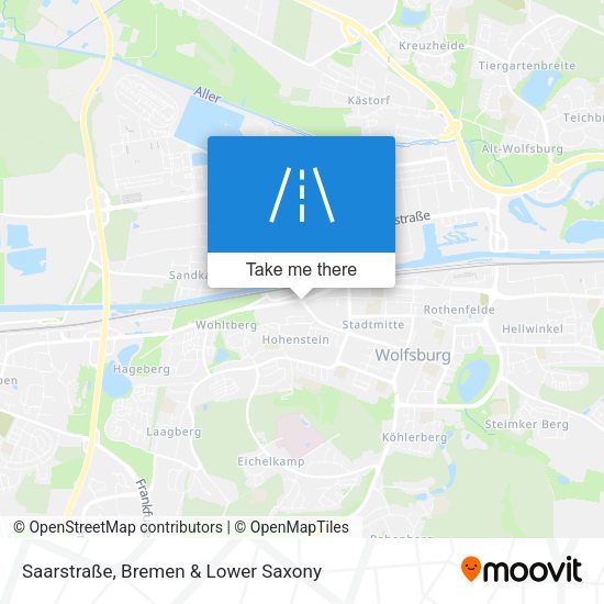 Saarstraße map