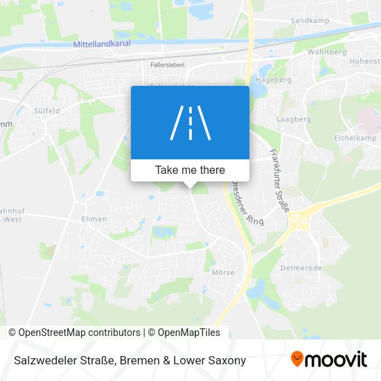 Salzwedeler Straße map