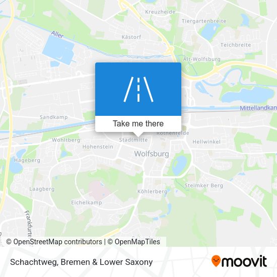 Schachtweg map