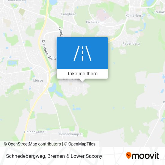 Schnedebergweg map