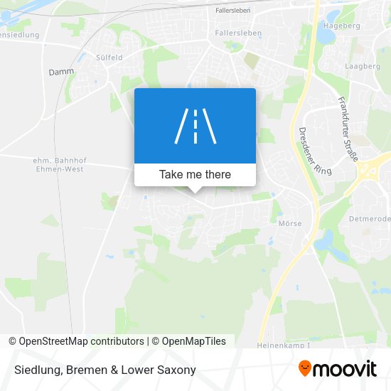 Siedlung map