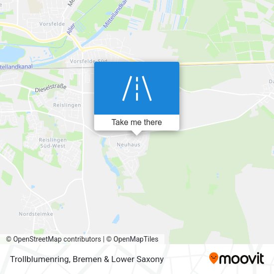 Trollblumenring map