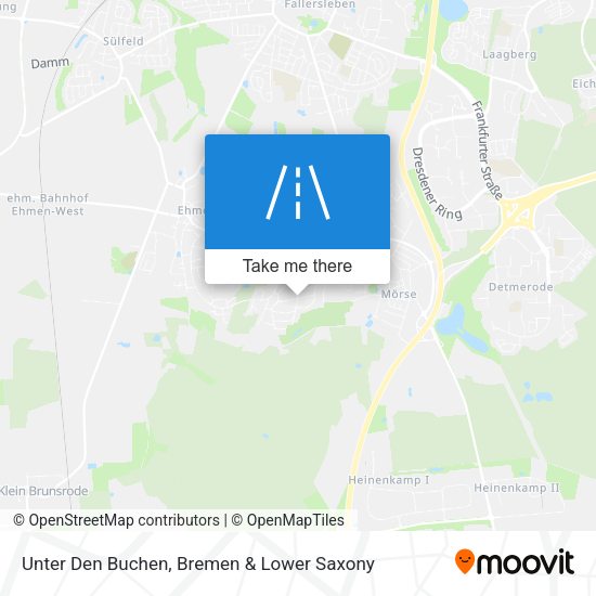 Unter Den Buchen map