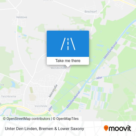 Unter Den Linden map