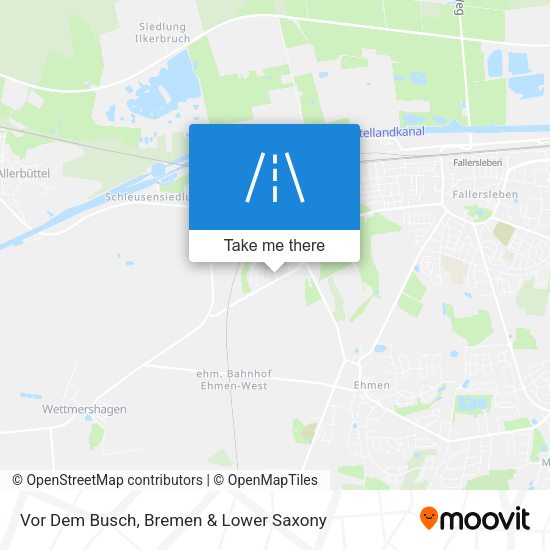 Vor Dem Busch map