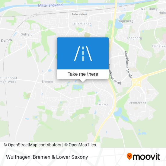Wulfhagen map