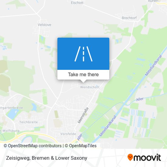 Zeisigweg map