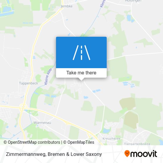 Zimmermannweg map