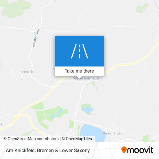 Am Knickfeld map