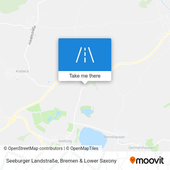 Seeburger Landstraße map