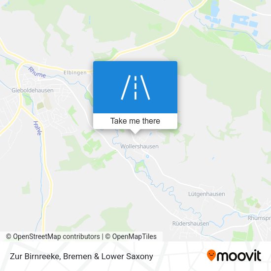 Zur Birnreeke map