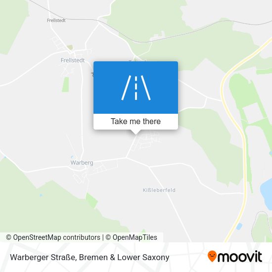 Warberger Straße map