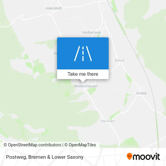 Карта Postweg
