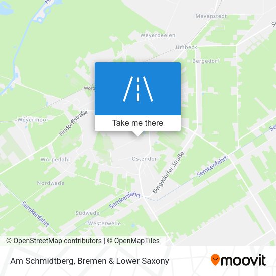 Am Schmidtberg map