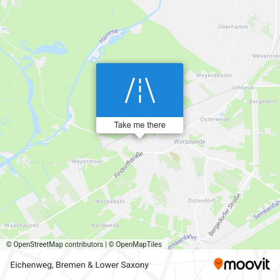 Eichenweg map