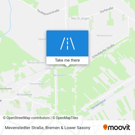Mevenstedter Straße map