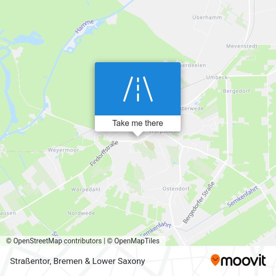 Straßentor map