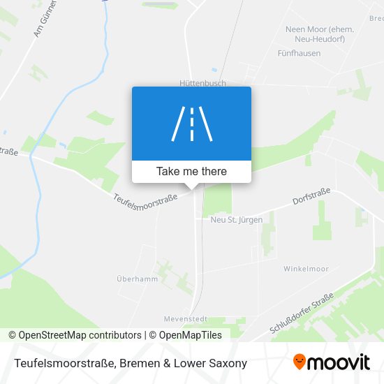 Teufelsmoorstraße map