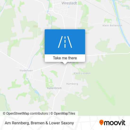 Am Rennberg map