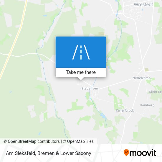 Am Sieksfeld map
