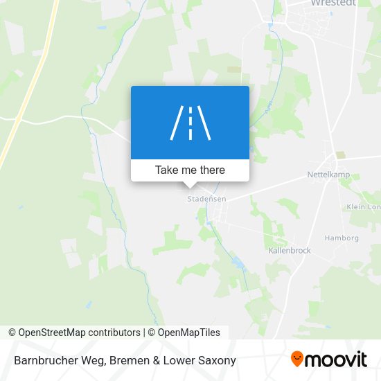 Barnbrucher Weg map